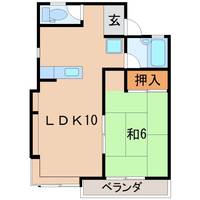 パッション辻Aの間取り