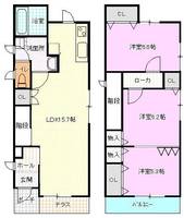 物件の間取り画像