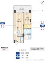 熊本県熊本市中央区新大江3(マンション)の賃貸物件の間取り