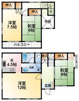 物件の間取り画像