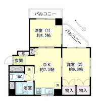 第139新井ビルの間取り