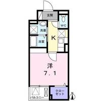 東京都練馬区中村北1(マンション)の賃貸物件の間取り