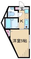 FORBELL FLAT向河原の間取り