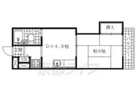 ハイツ奥田の間取り