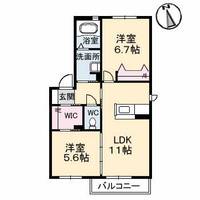 物件の間取り画像