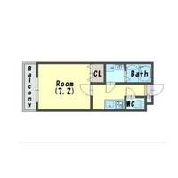 大阪府寝屋川市香里北之町(アパート)の賃貸物件の間取り