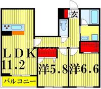 物件の間取り画像