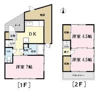 物件の間取り画像