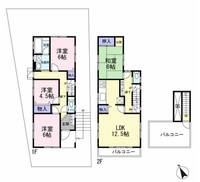 物件の間取り画像