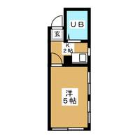 東京都品川区小山台1(マンション)の賃貸物件の間取り