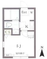 ハイム知希参番館の間取り