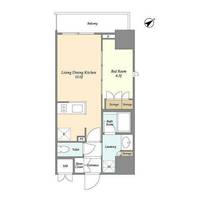 東京都板橋区板橋1(マンション)の賃貸物件の間取り