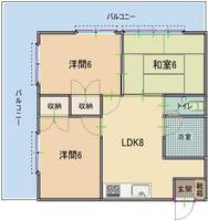 物件の間取り画像