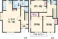 物件の間取り画像