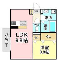 物件の間取り画像