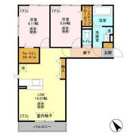 物件の間取り画像