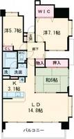 物件の間取り画像