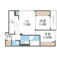 LiveCasa豊平の間取り