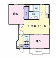 物件の間取り画像