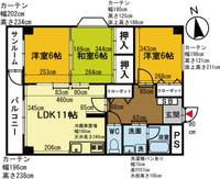 物件の間取り画像