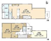 東京都目黒区南2(一戸建)の賃貸物件の間取り