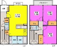 物件の間取り画像