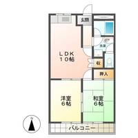 クィーンズコート A棟の間取り