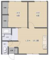 グランドハイツBの間取り