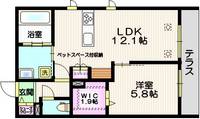 物件の間取り画像