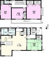 物件の間取り画像