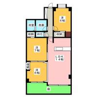 メゾンドゥヴェールの間取り