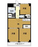 物件の間取り画像