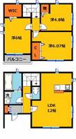 物件の間取り画像