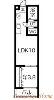ディレットーレ堺東の間取り