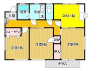 静岡県沼津市東椎路(一戸建)の賃貸物件の間取り