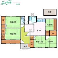 三重県桑名市大字東方(一戸建)の賃貸物件の間取り
