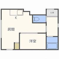 北海道札幌市北区北三十七条西8(マンション)の賃貸物件の間取り