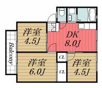 物件の間取り画像