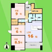 物件の間取り画像