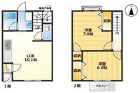 ブランシェ池田の間取り