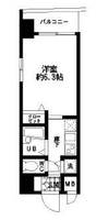 東京都中央区東日本橋3(マンション)の賃貸物件の間取り