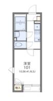 神奈川県相模原市緑区相原2(アパート)の賃貸物件の間取り