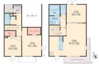 東京都世田谷区代田1(一戸建)の賃貸物件の間取り
