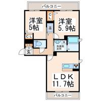 物件の間取り画像