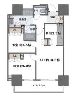 物件の間取り画像