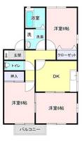 ニューキャピタルVI番館の間取り