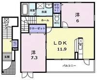 物件の間取り画像