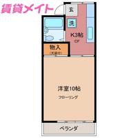 宮崎マンションの間取り
