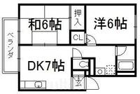 ヴュー深草の間取り