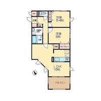 東京都八王子市みなみ野2(アパート)の賃貸物件の間取り